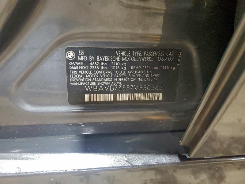 2007 BMW 335 I #3316715467