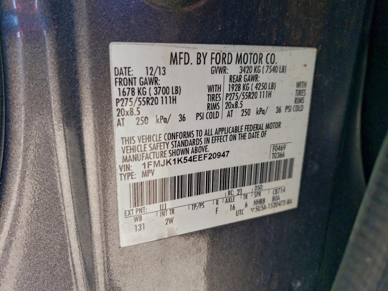 FORD EXPEDITION EL LIMITED