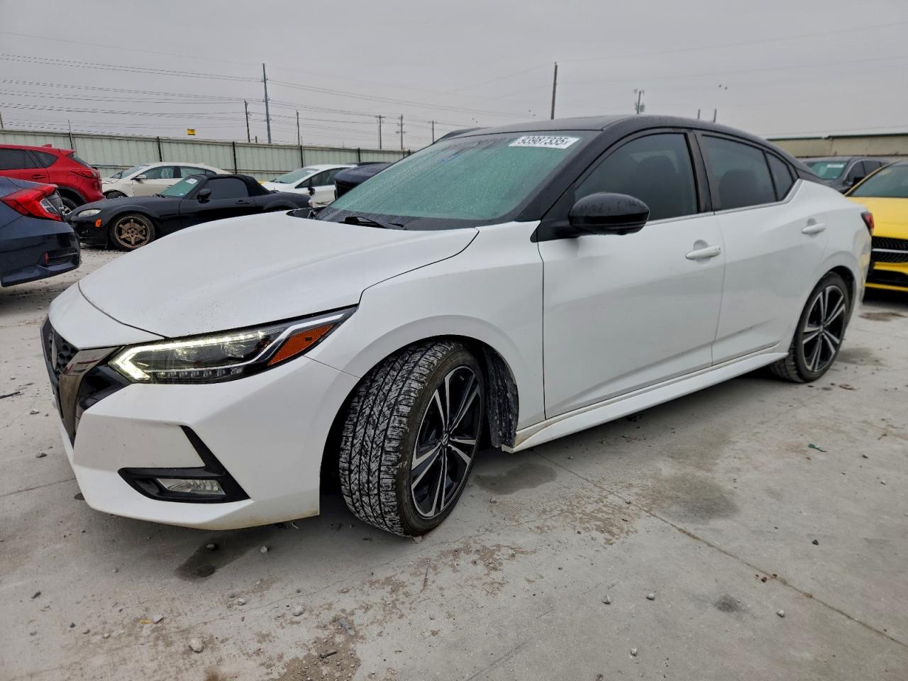 Lot #3304890562 2021 NISSAN SENTRA SR