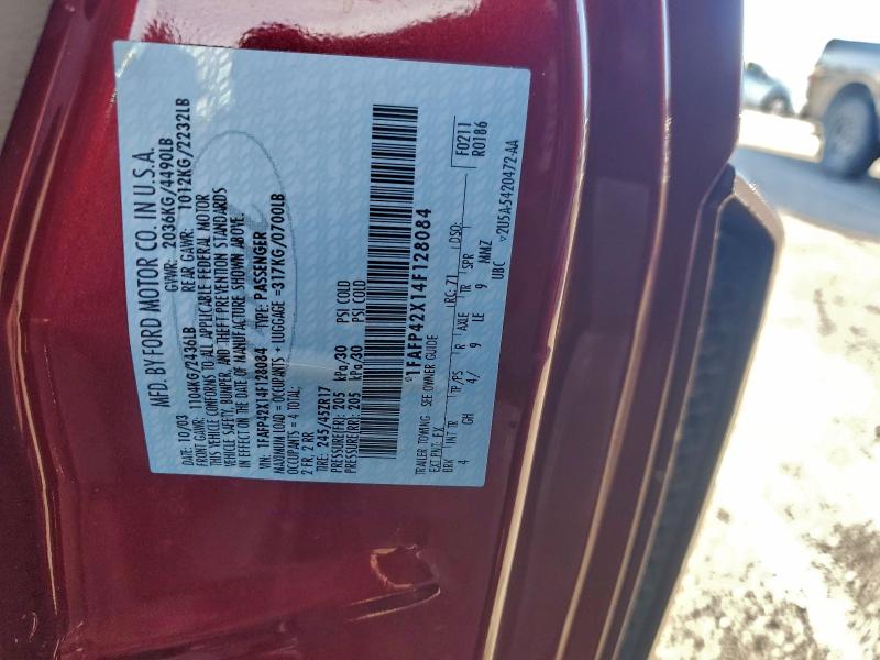 2004 FORD MUSTANG GT #3312437637