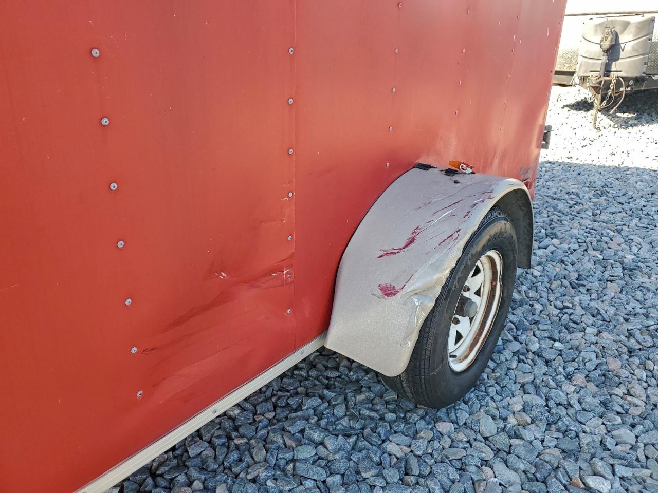 Lot #3311551278 2003 CONTINENTAL CARGO ENCLOSED CARGO 7X12