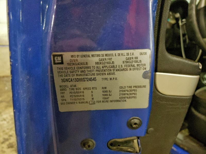 2008 CHEVROLET HHR LS #3317276176