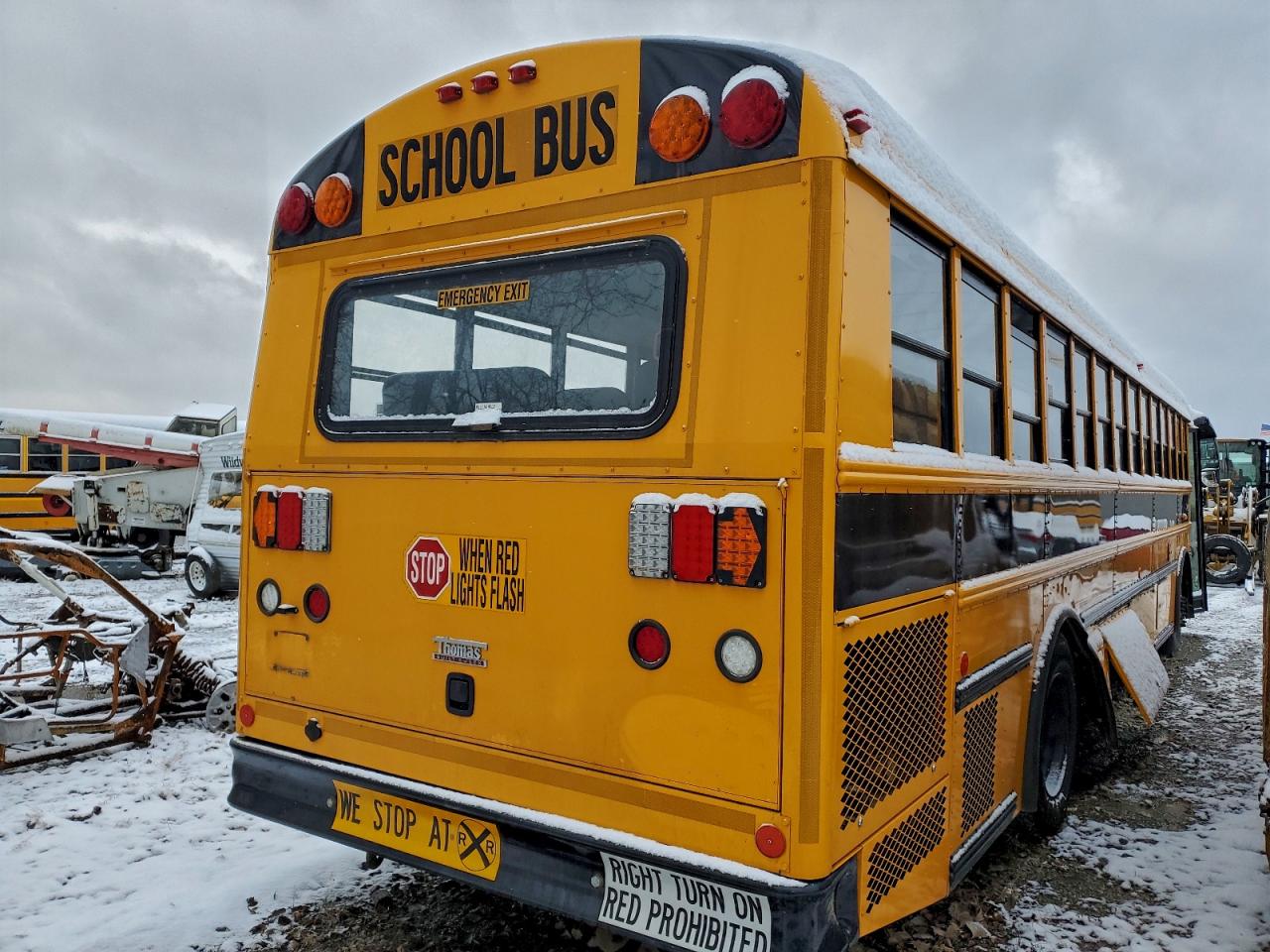 Lot #3308298163 2019 THOMAS SCHOOL BUS