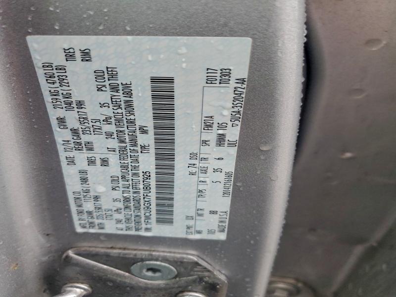 2015 FORD ESCAPE SE #3308234170