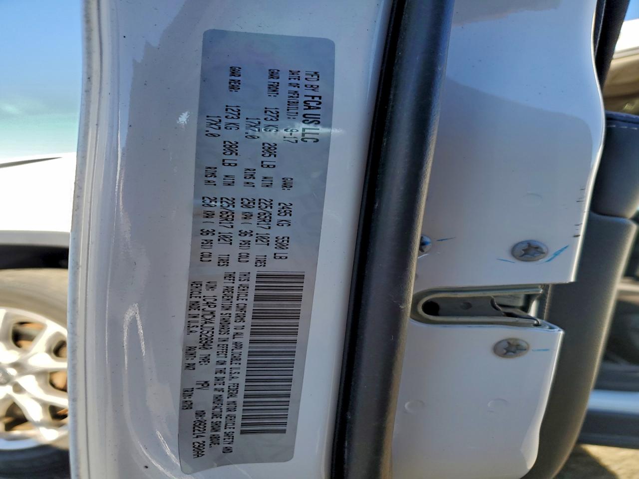 Lot #3311622233 2018 JEEP CHEROKEE L