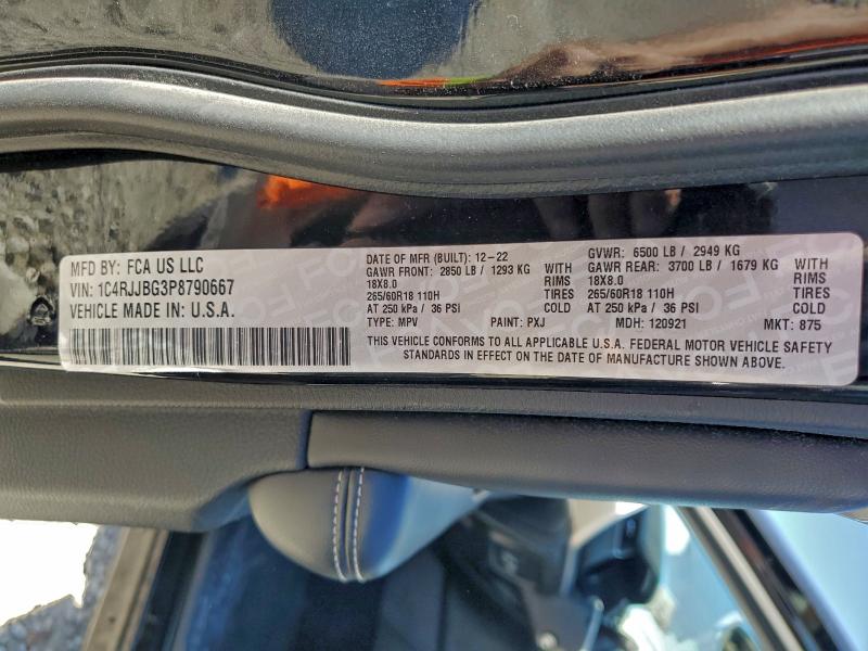 2023 JEEP GRAND CHER #3316190954