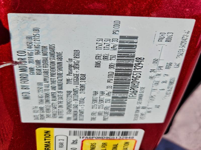 2016 FORD FUSION SE #3305352323