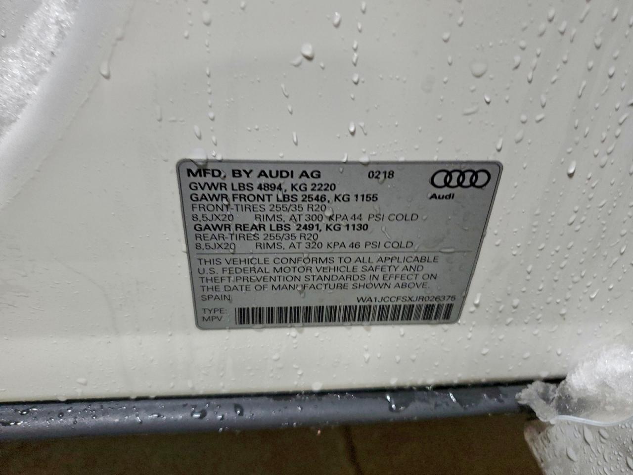 AUDI Q3 PREMIUM PLUS