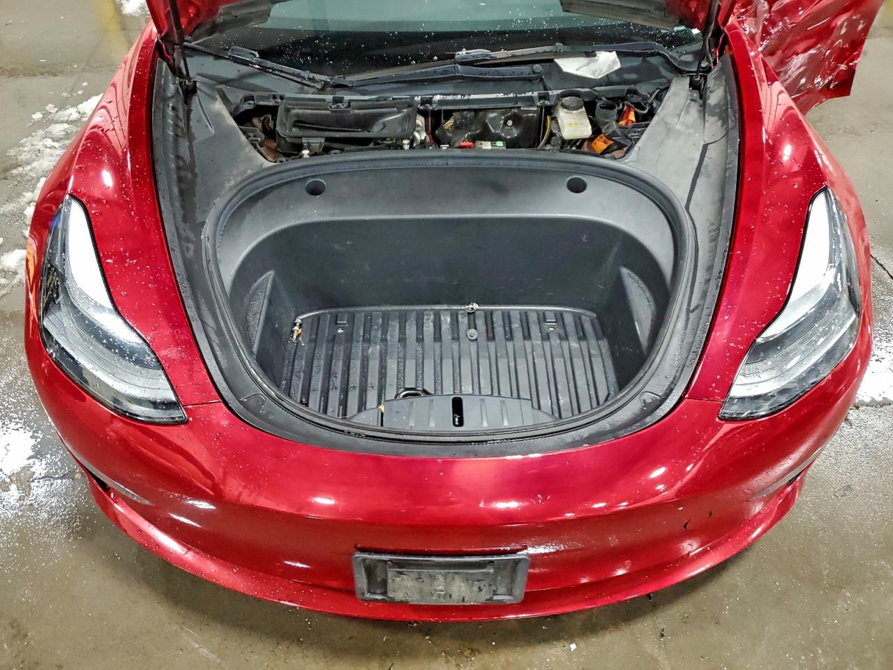 Lot #3315934112 2022 TESLA MODEL 3