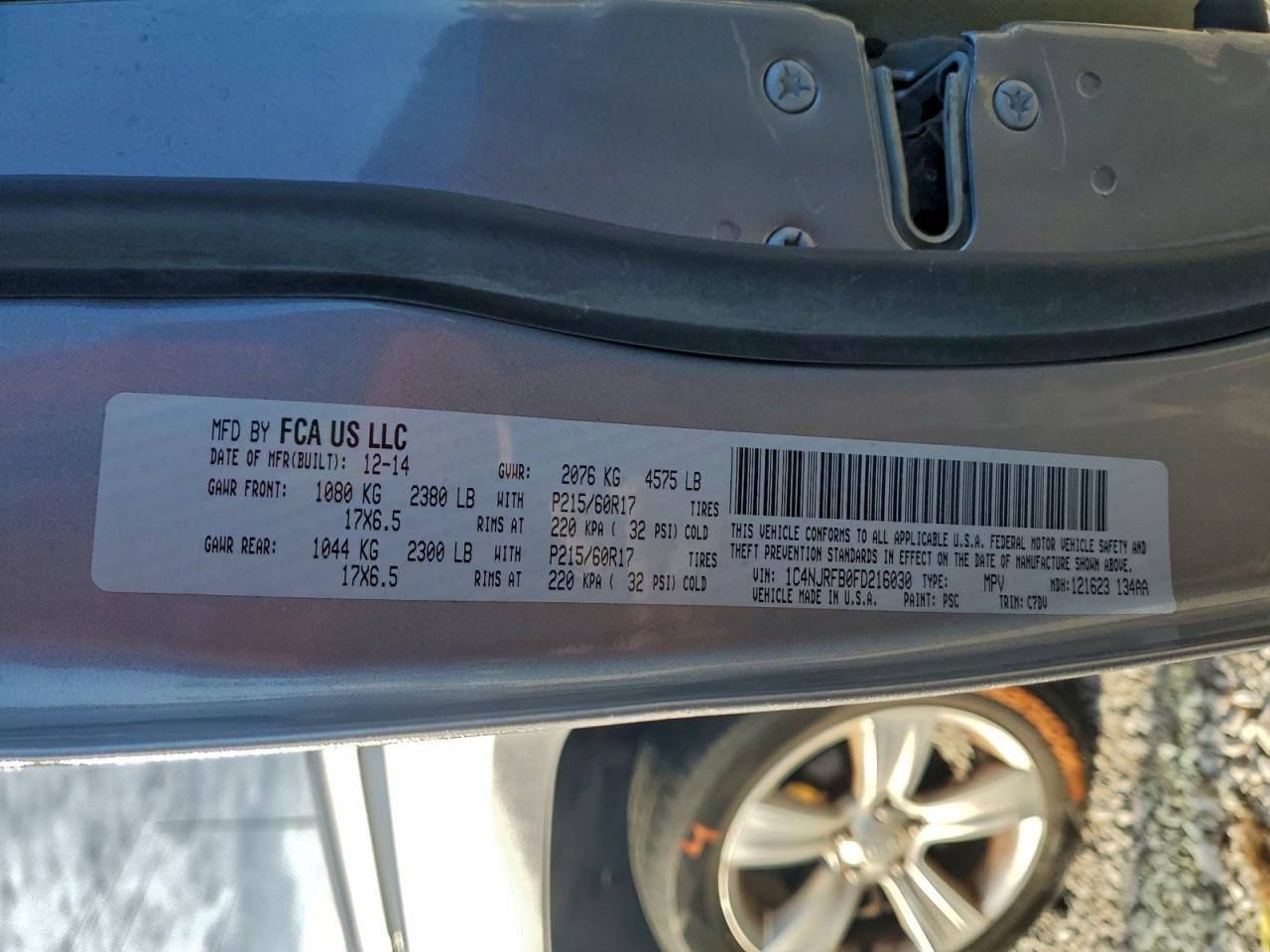 JEEP PATRIOT LATITUDE