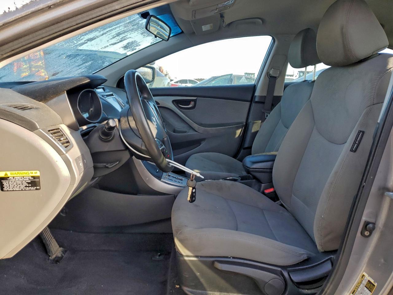 Lot #3316721410 2011 HYUNDAI ELANTRA GL