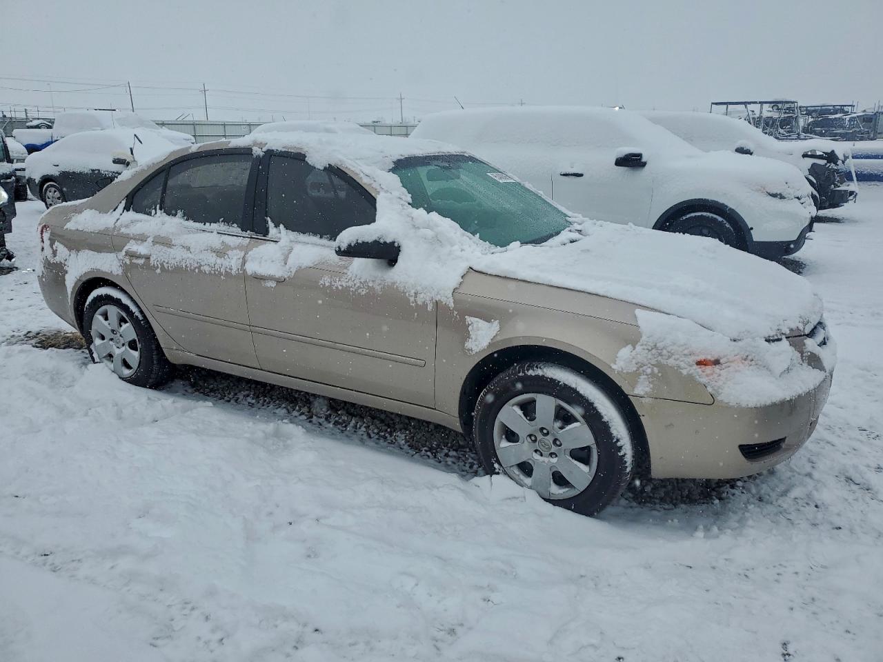 Lot #3316753410 2008 HYUNDAI SONATA GLS