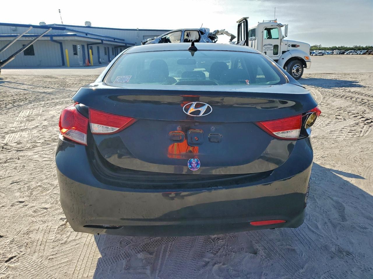 Lot #3312475618 2012 HYUNDAI ELANTRA GL