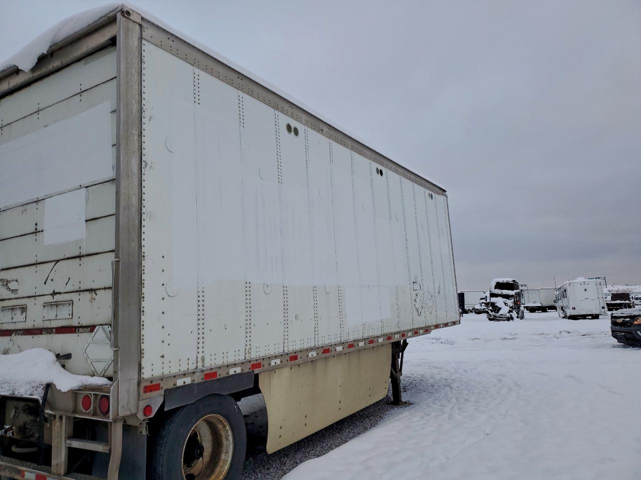 Lot #3311575238 2009 WABA DRY VAN TRAILER