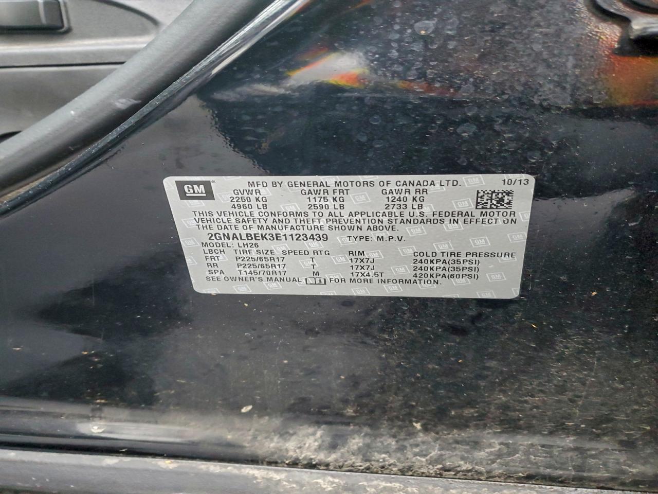 CHEVROLET EQUINOX LT