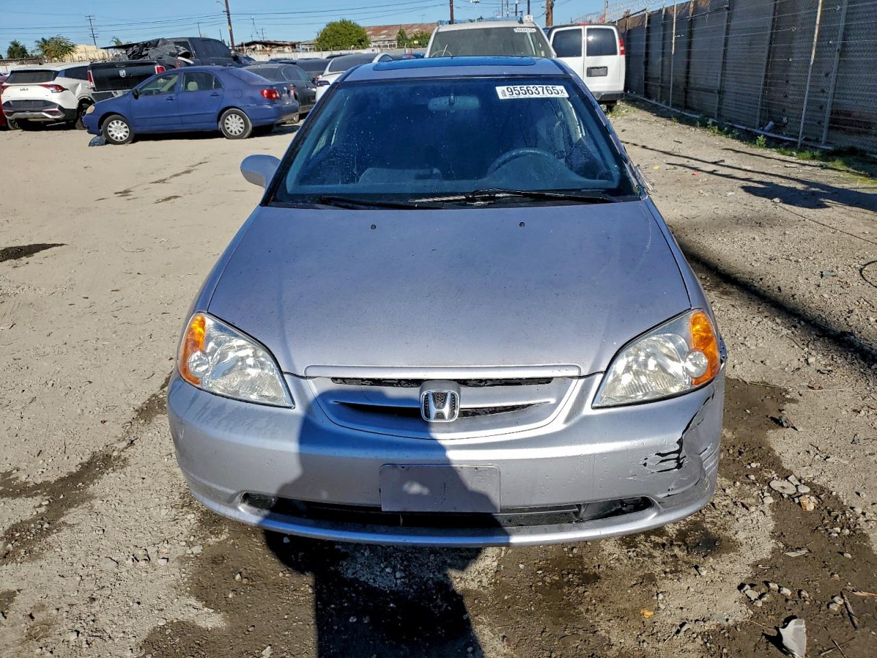 Lot #3308360298 2002 HONDA CIVIC EX
