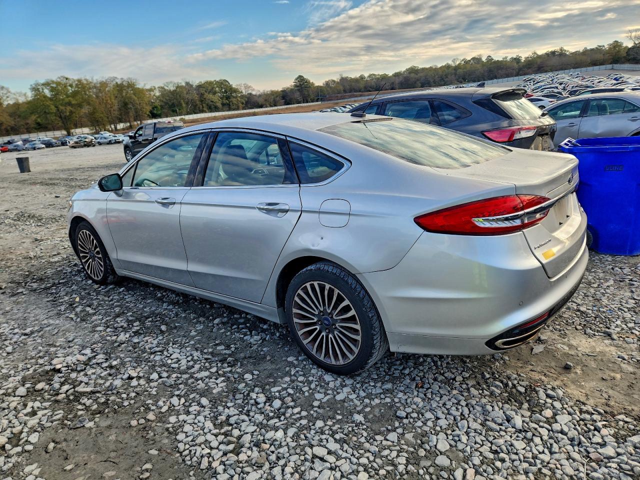 Lot #3311565236 2017 FORD FUSION SE