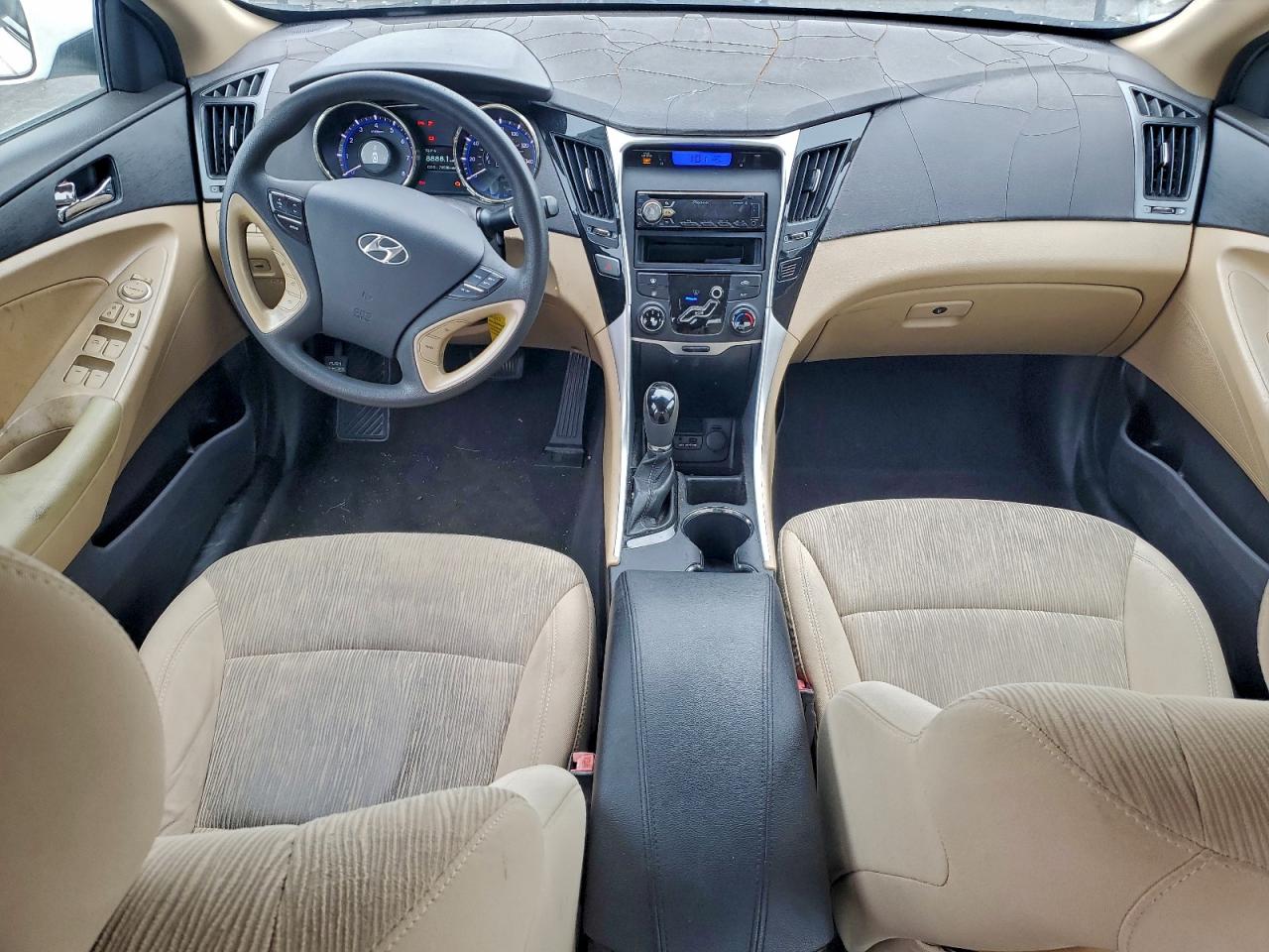 Lot #3317800079 2013 HYUNDAI SONATA GLS