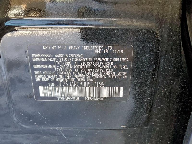 2017 SUBARU FORESTER 2 #3303804424