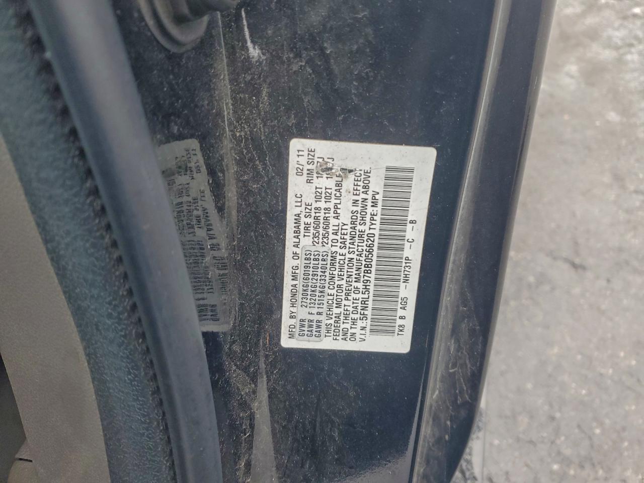 HONDA ODYSSEY TOURING