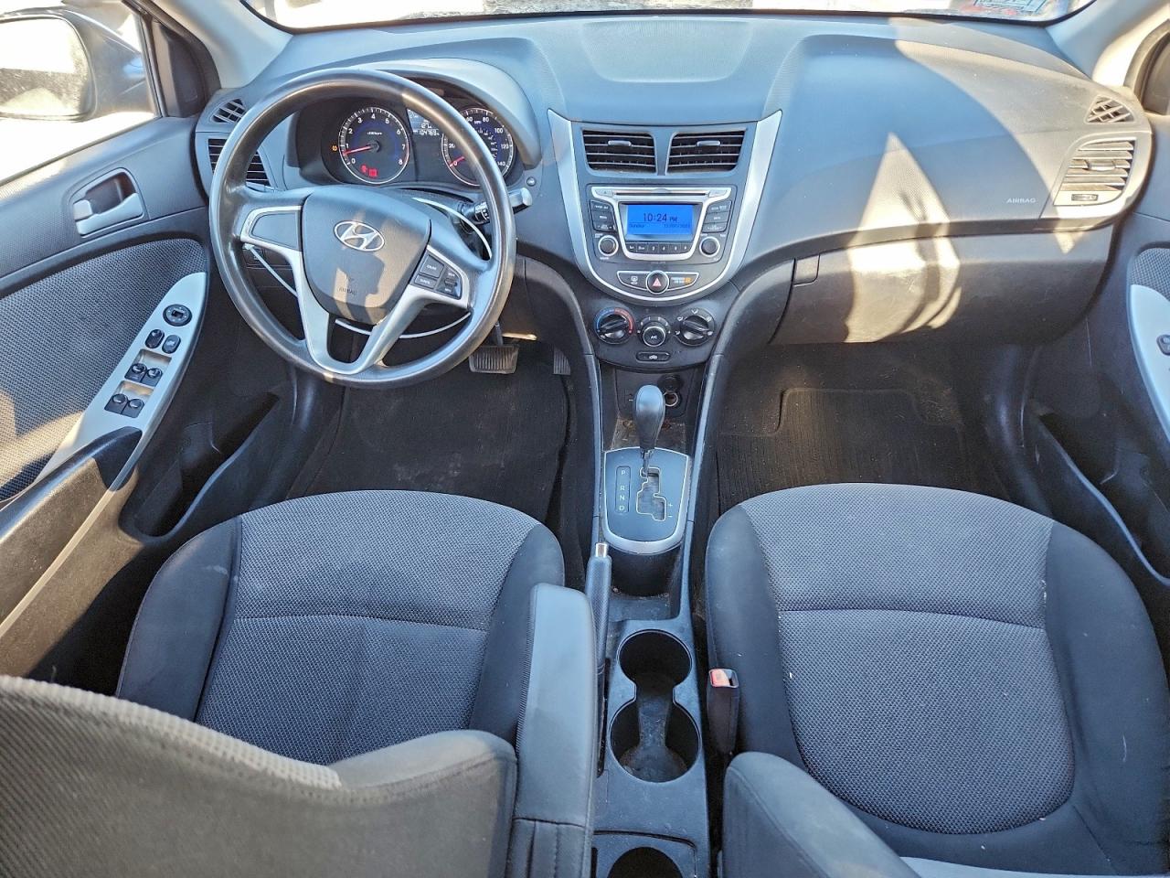 Lot #3308217175 2014 HYUNDAI ACCENT GLS