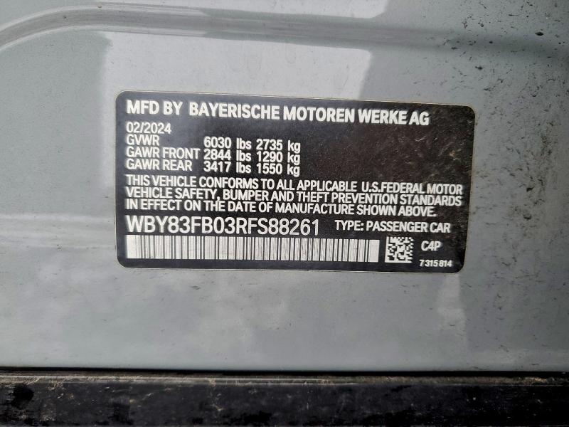 2024 BMW I4 XDRIVE #3311661219