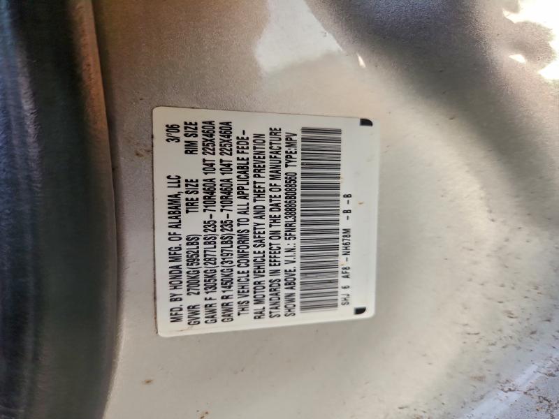 2006 HONDA ODYSSEY TO #3305427473