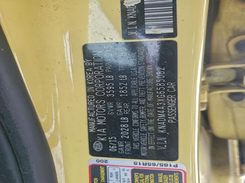 2016 KIA RIO LX #3311703244