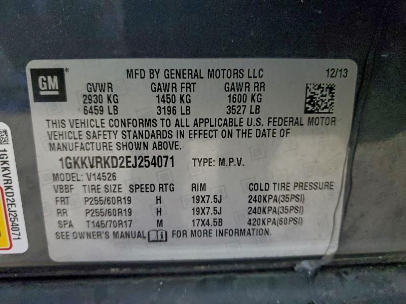 2014 GMC ACADIA SLT #3317934914