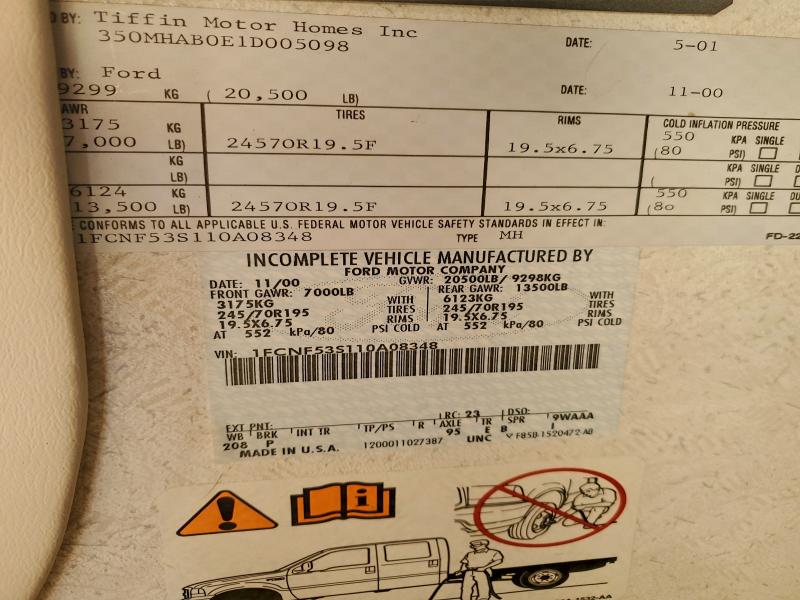 2001 TBNA ALEGRO BAY #3302810913