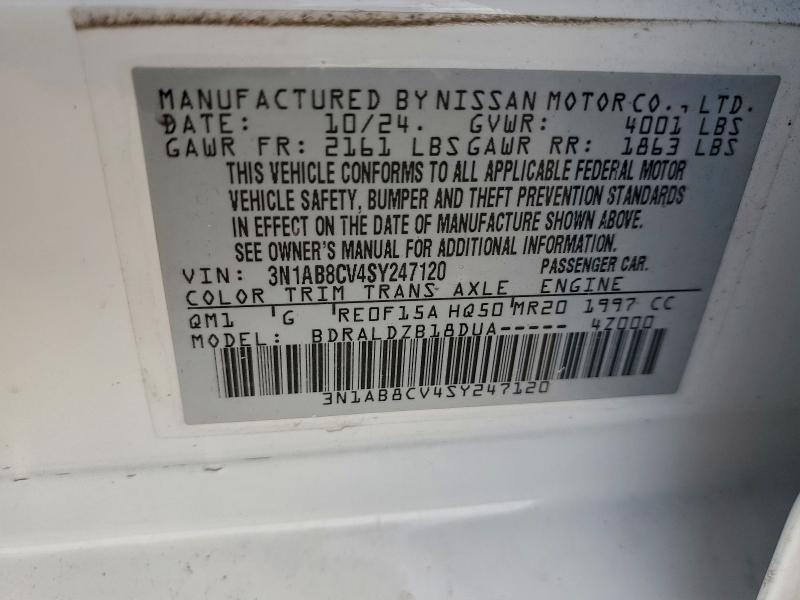 2025 NISSAN SENTRA SV #3311609253