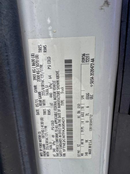 2015 FORD TRANSIT T- #3316737447