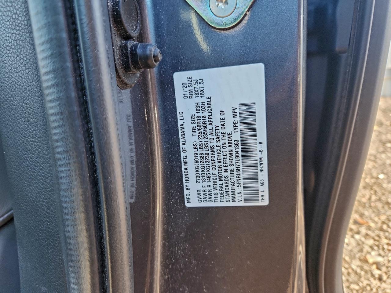 Honda Odyssey Exl Image 13