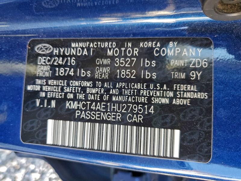 2017 HYUNDAI ACCENT SE #3310446355