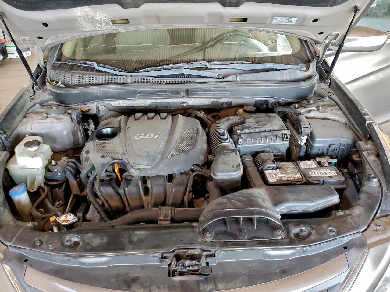 Lot #3317061009 2014 HYUNDAI SONATA GLS