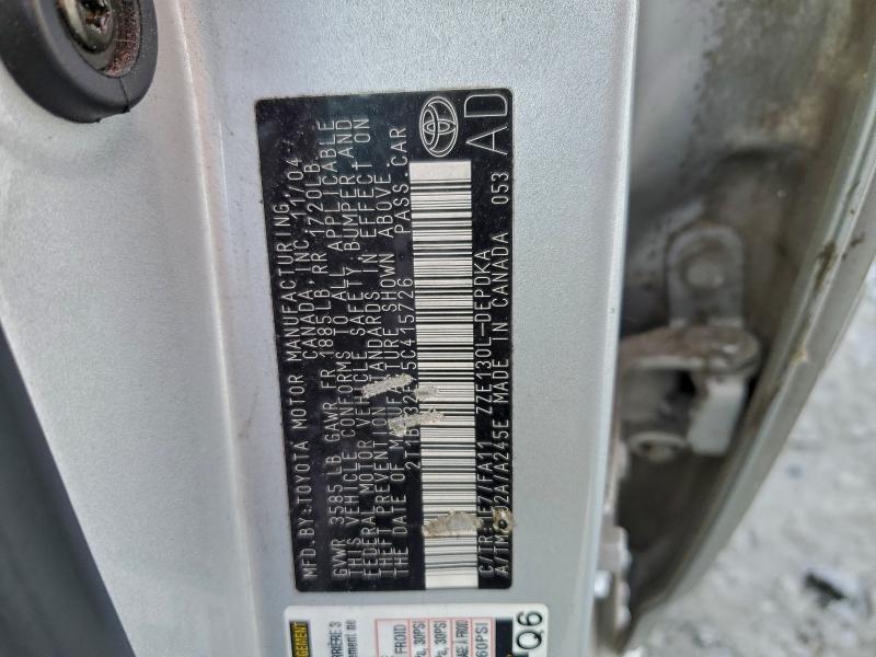 2005 TOYOTA COROLLA CE #3303747434