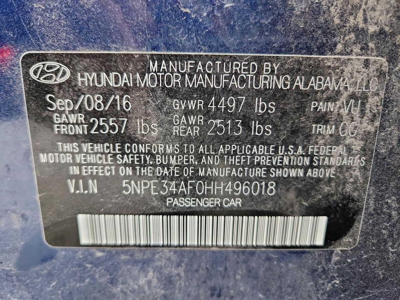 HYUNDAI SONATA SPORT