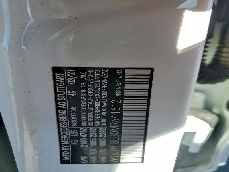 2021 MERCEDES-BENZ C 300 4MAT #3316800408