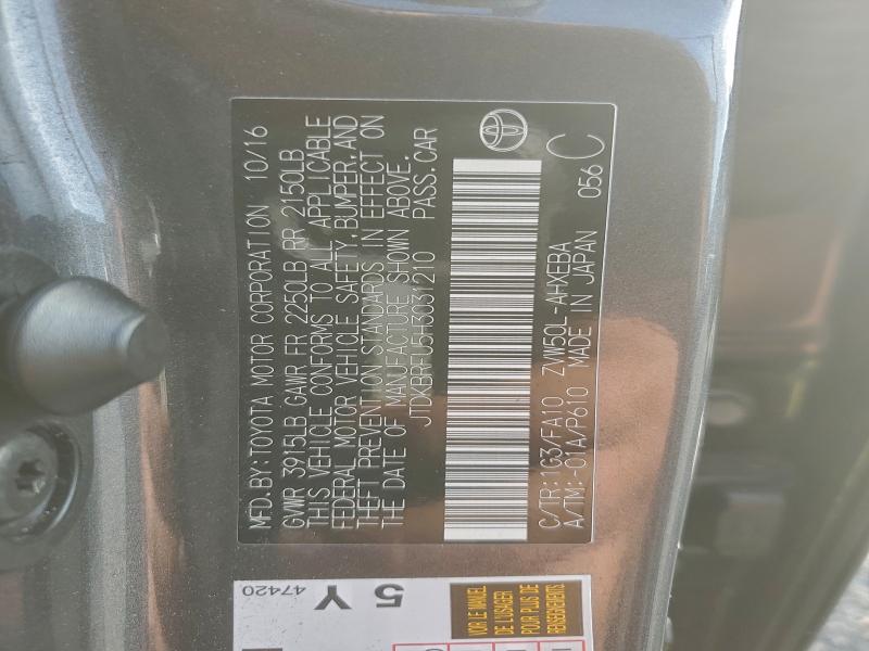 2017 TOYOTA PRIUS #3310343968