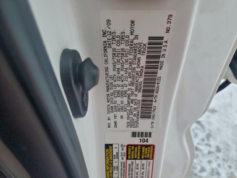 2010 TOYOTA TACOMA #3316022839