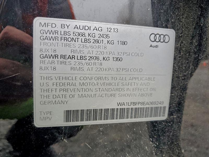 2014 AUDI Q5 PREMIUM #3302964618