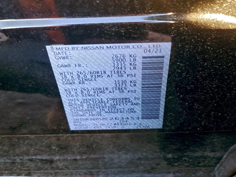 2023 NISSAN PATHFINDER #3302765360