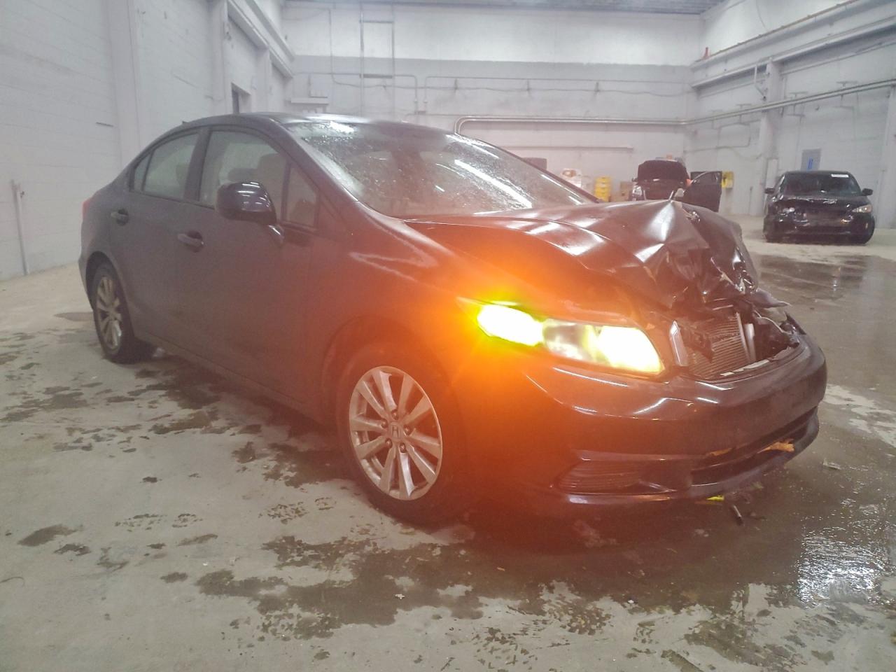 Lot #3302749047 2012 HONDA CIVIC EXL