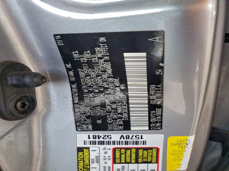 2014 TOYOTA SIENNA LE #3303860800