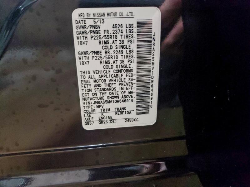 2013 NISSAN ROGUE S #3311473264