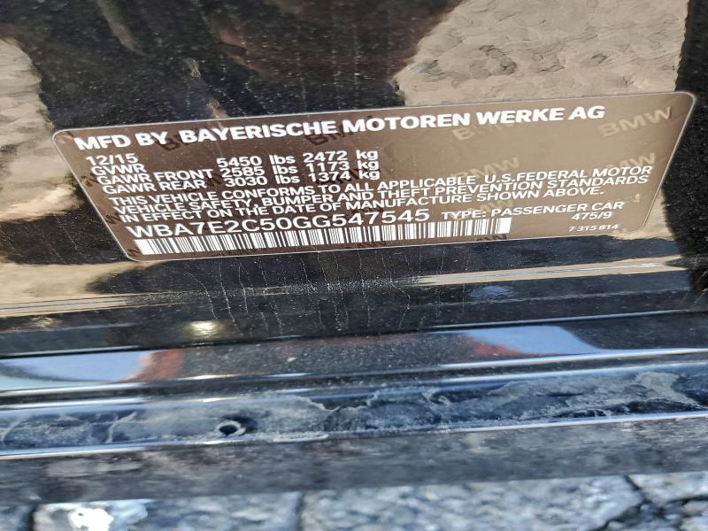 2016 BMW 740 I #3301876435