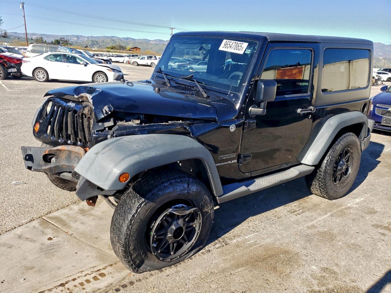 Lot #3318050375 2012 JEEP WRANGLER S