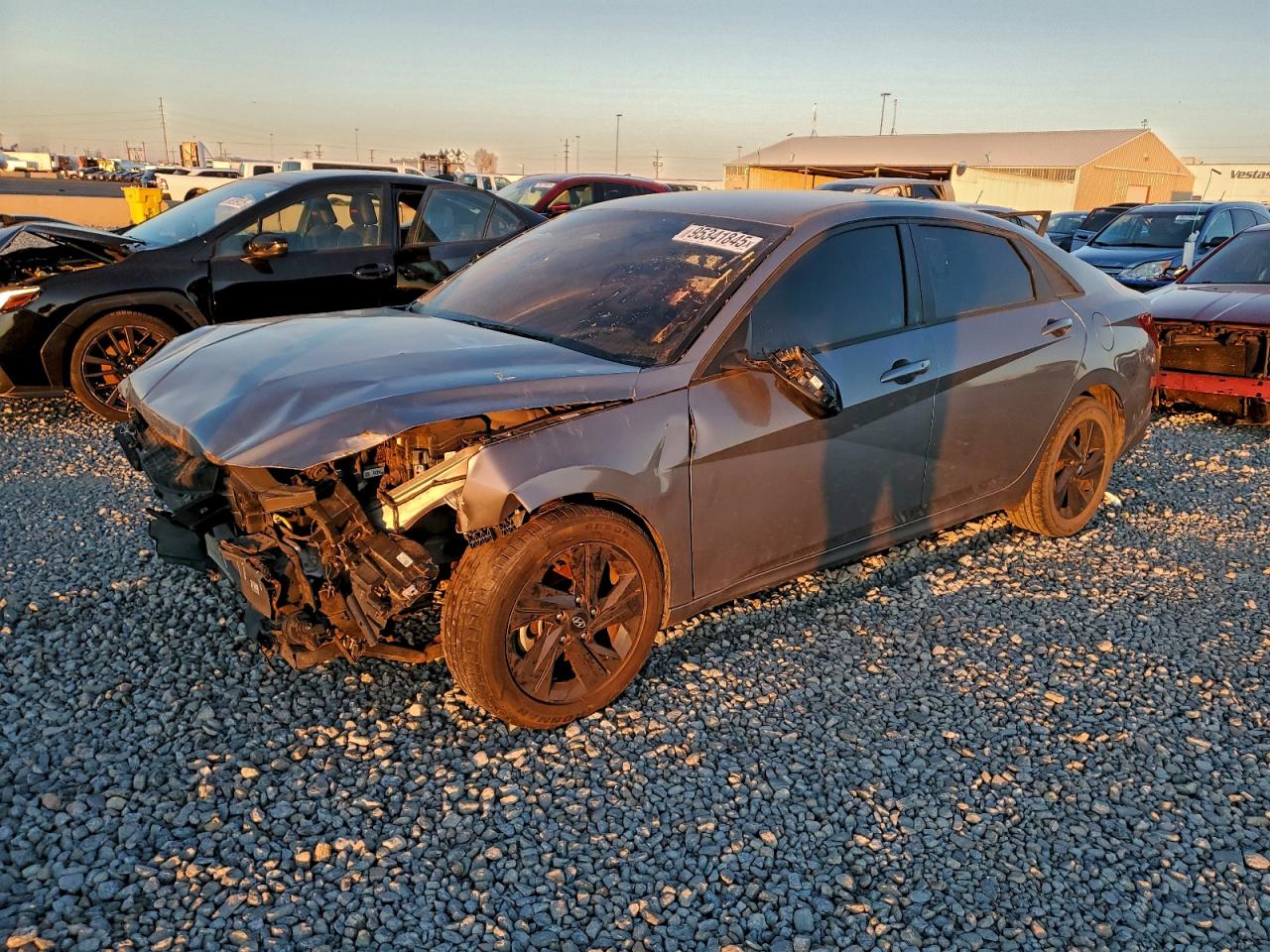 Lot #3316753409 2021 HYUNDAI ELANTRA SE