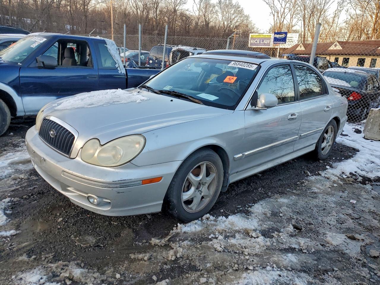 Lot #3317170158 2005 HYUNDAI SONATA GLS