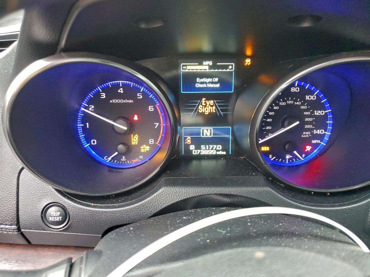 Lot #3316081279 2019 SUBARU OUTBACK 2.